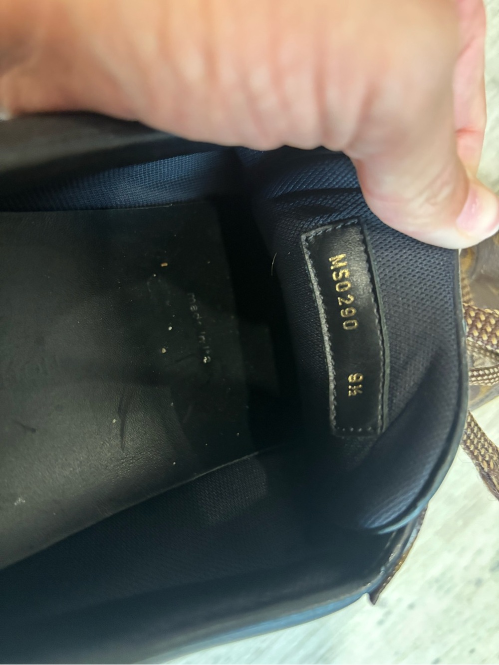 Louis Vuitton Brown Monogram Canvas Low-Top Sneakers - Picture 7 of 7